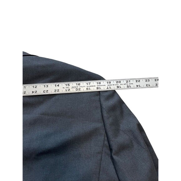 Alton Lane Mercantile Tailored Fit 2 pc Suit Charcoal Size 40L with 34R(35) Pant - Picture 15 of 16